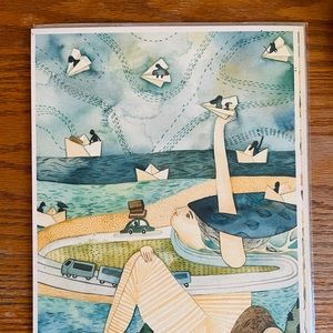 ✈️ Travel Nostalgia Dreamy Art Print 🧳